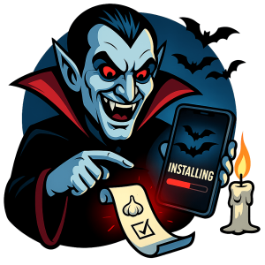 Guida installazione app Haunted House